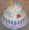 Custom Fondant Cake: Baby Shower, New Baby or Young Child's Birthday Party