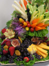Beautiful Fruit, Cheese and Vegetable Display by Suffolk County Caterers - Elegant Eating